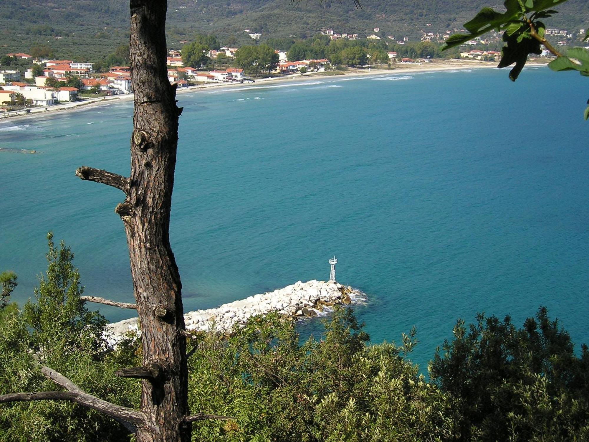 Golden Beach Inn Khrysi Ammoudia Eksteriør bilde